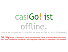 Tablet Screenshot of casigo.de